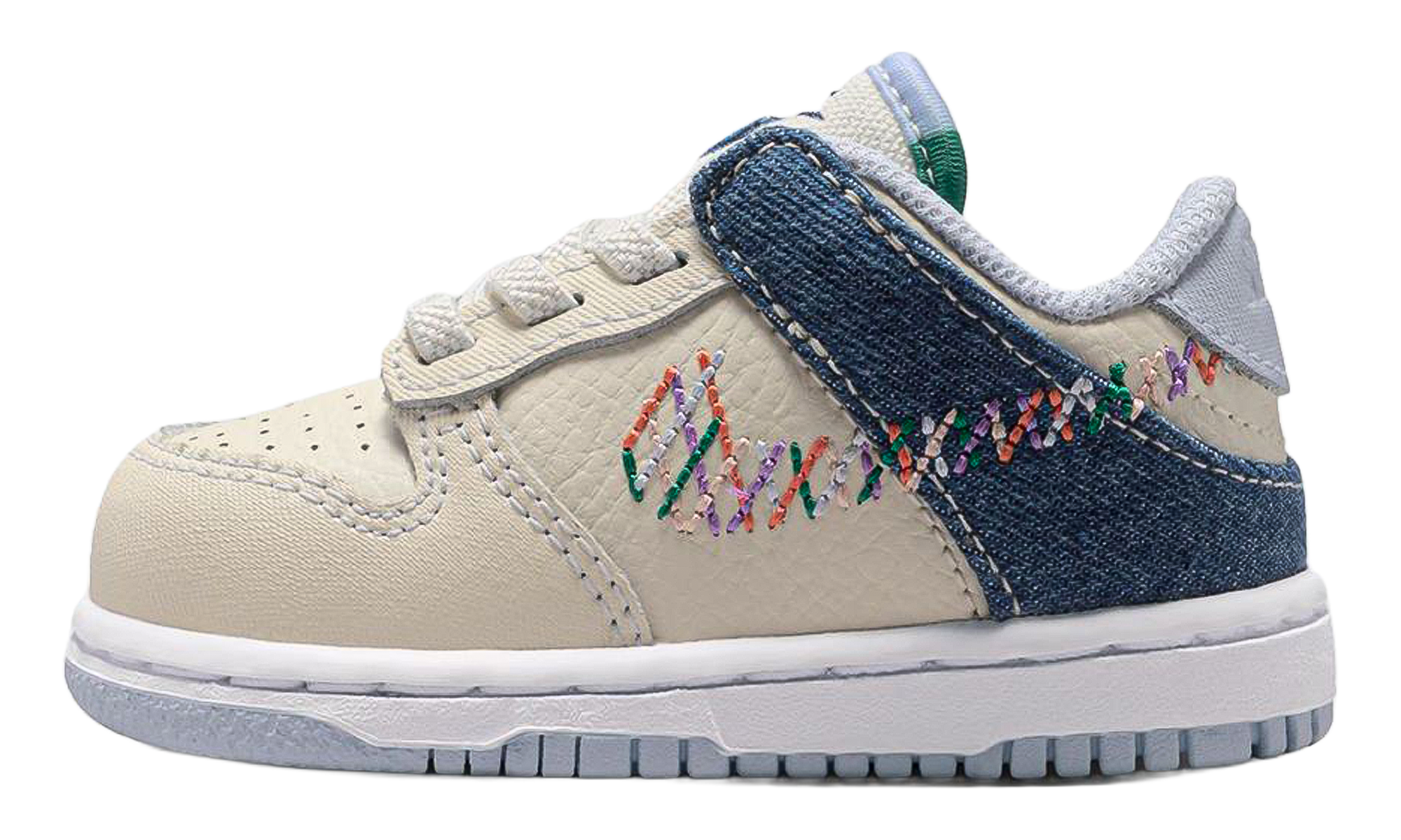 Dunk Low TD "Soft Pearl / Blue Denim / Midnight Navy / Multicolor" IR1827 022