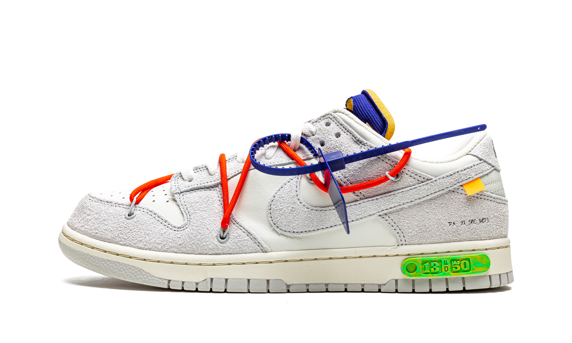 Dunk Low "Off-White - Lot 13" DJ0950 110