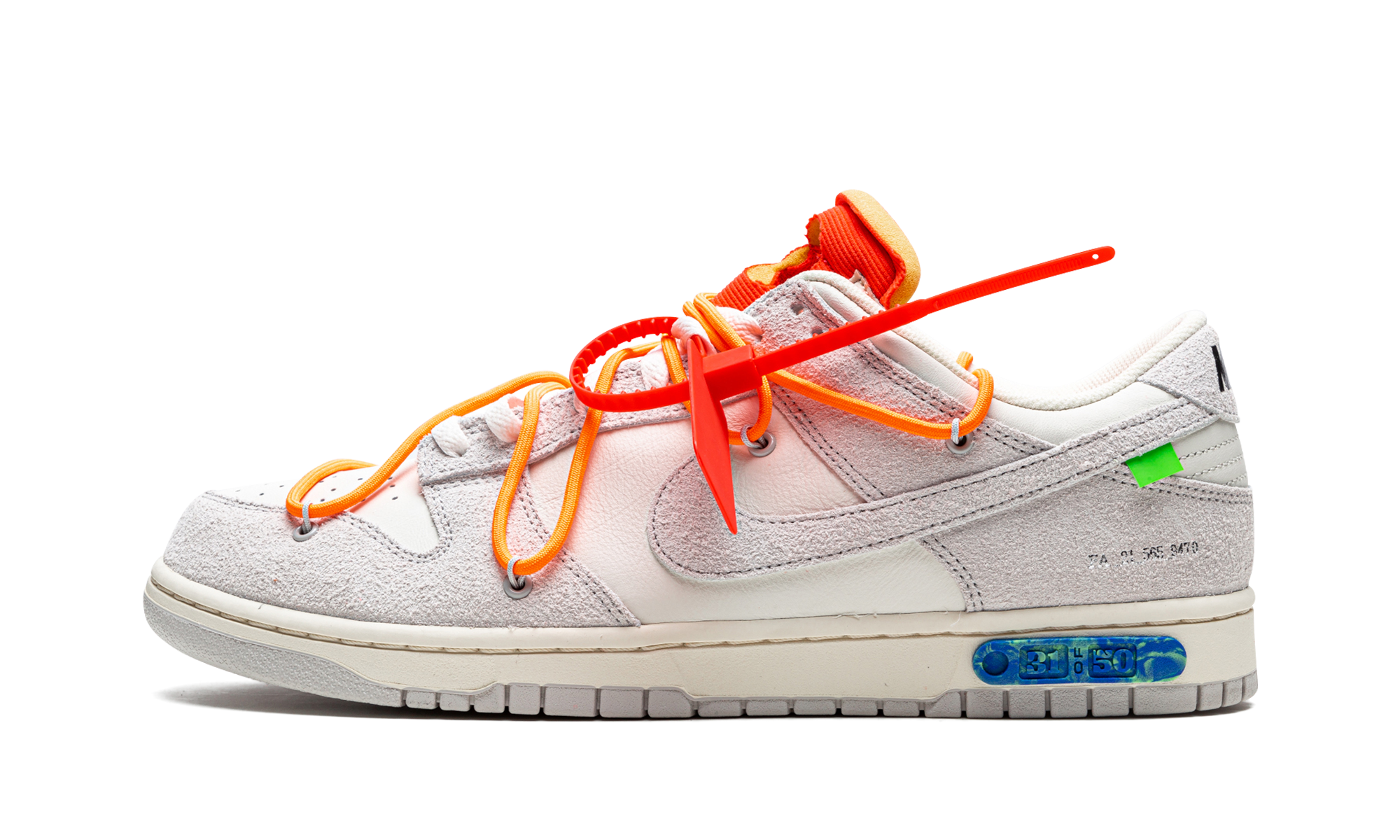 DUNK LOW OFF-WHITE "Off-White - Lot 31" DJ0950 116
