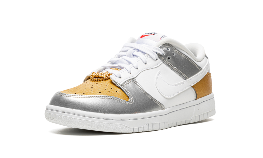 DUNK LOW WMNS "Gold White Silver" DH4403 700