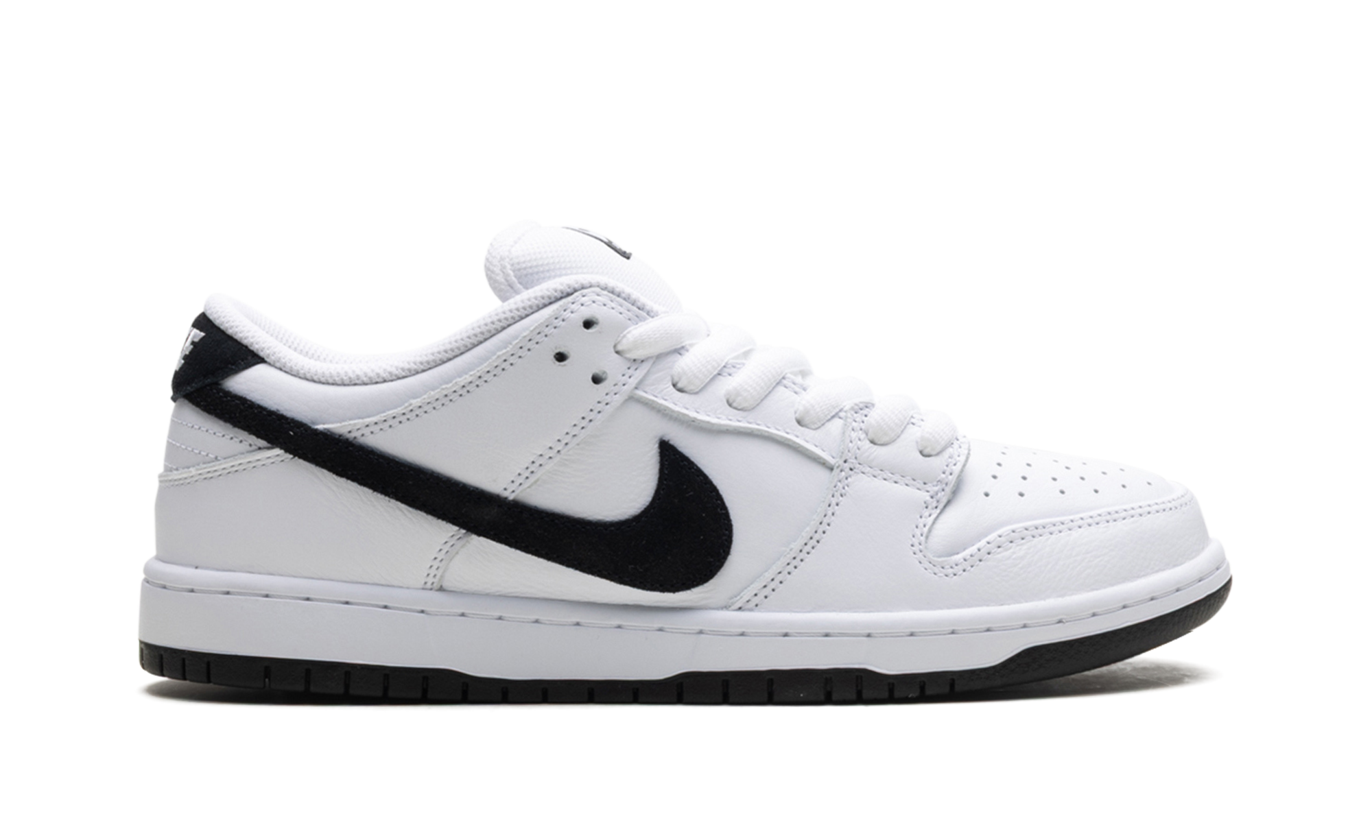 SB Dunk Low "White Black" HF3704 100