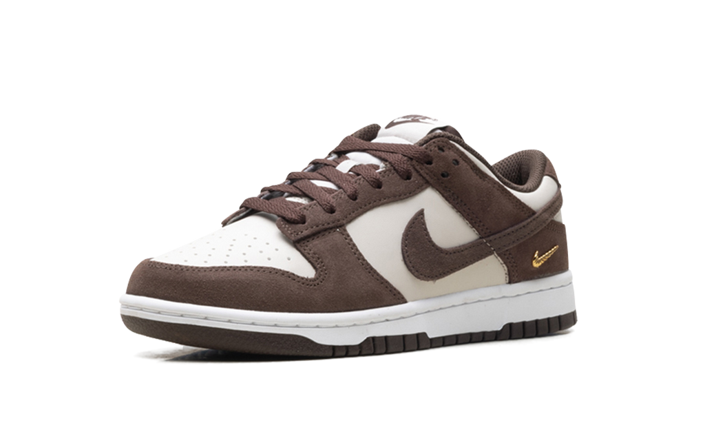 Dunk Low Suede WMNS "Light Orewood Brown / Baroque Brown / White" IO4244 102