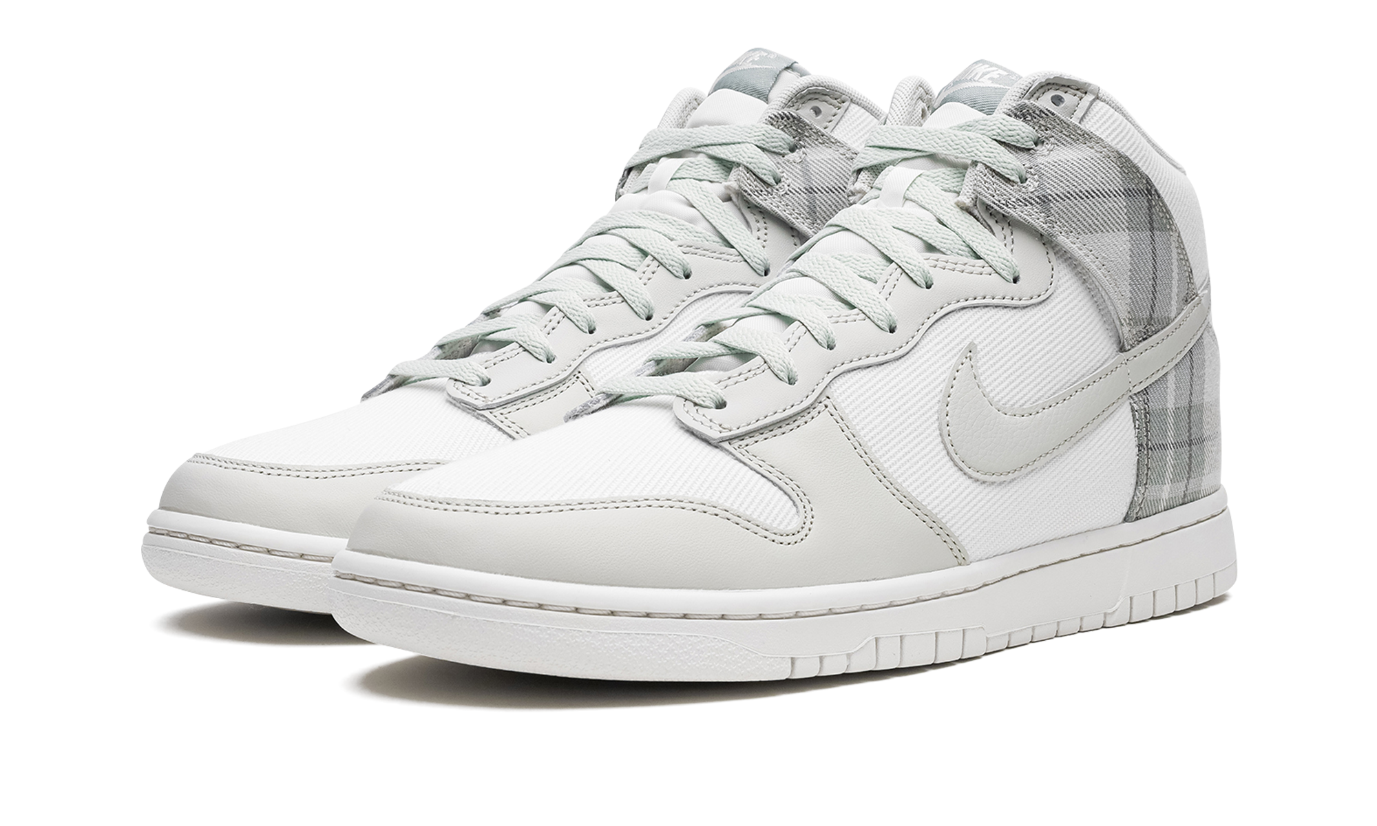 Dunk High "Plaid - Summit White" DV0826 100