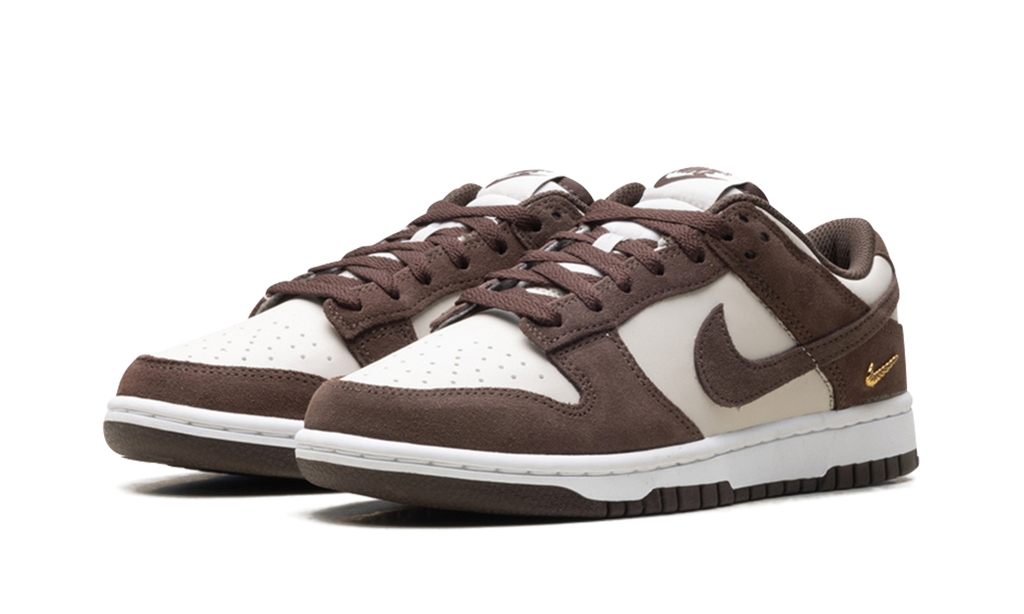 Dunk Low Suede WMNS "Light Orewood Brown / Baroque Brown / White" IO4244 102