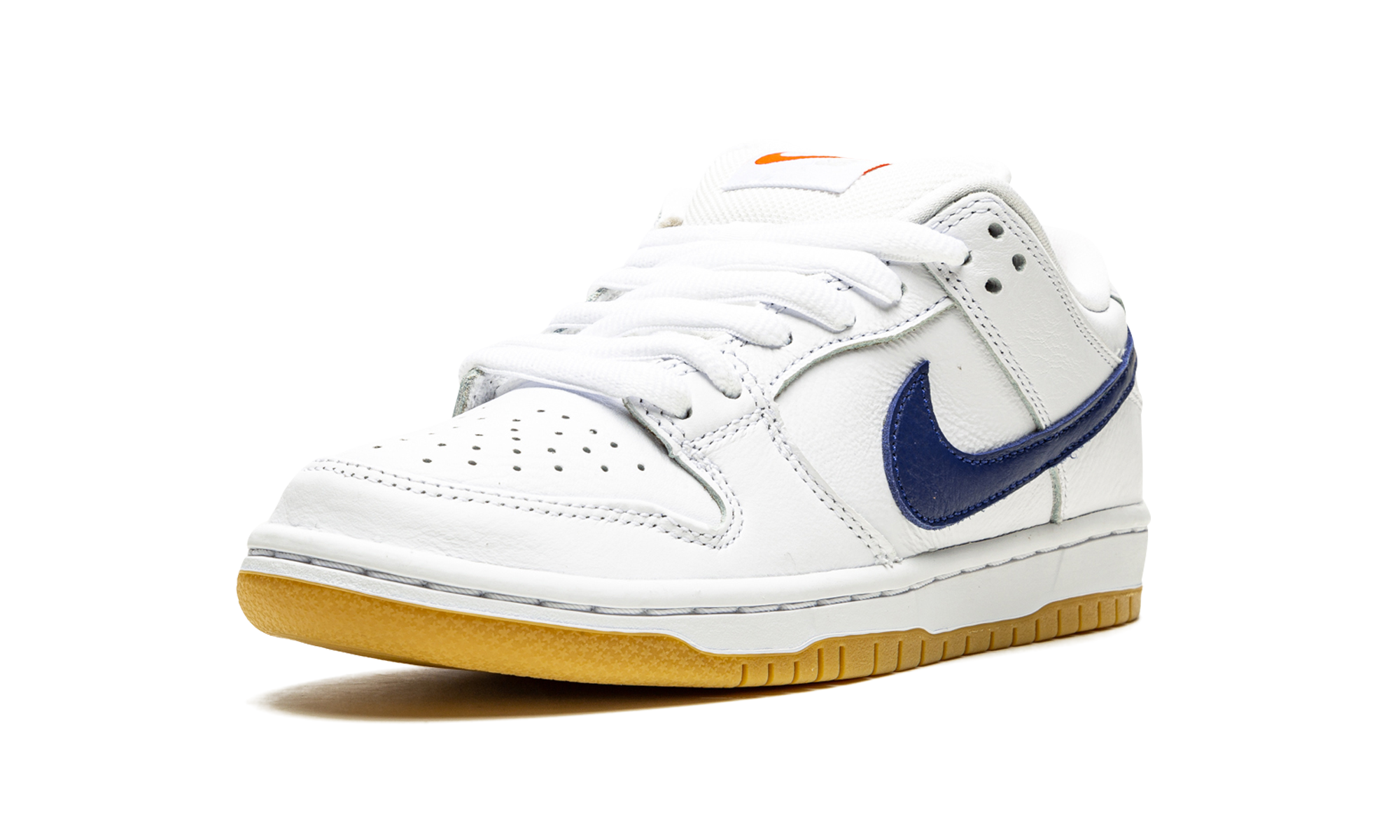 SB Dunk Low Pro Iso "Orange Label - White / Navy" CZ2249 100