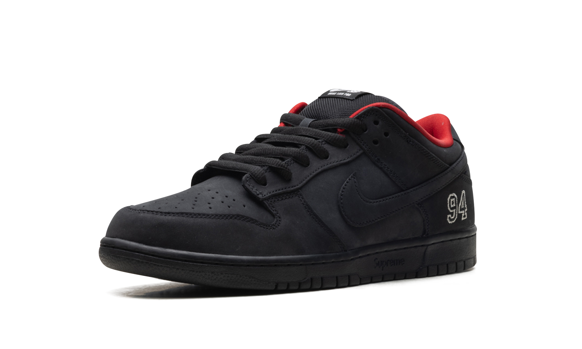 SB Dunk Low "Supreme - Black" HQ8487 001