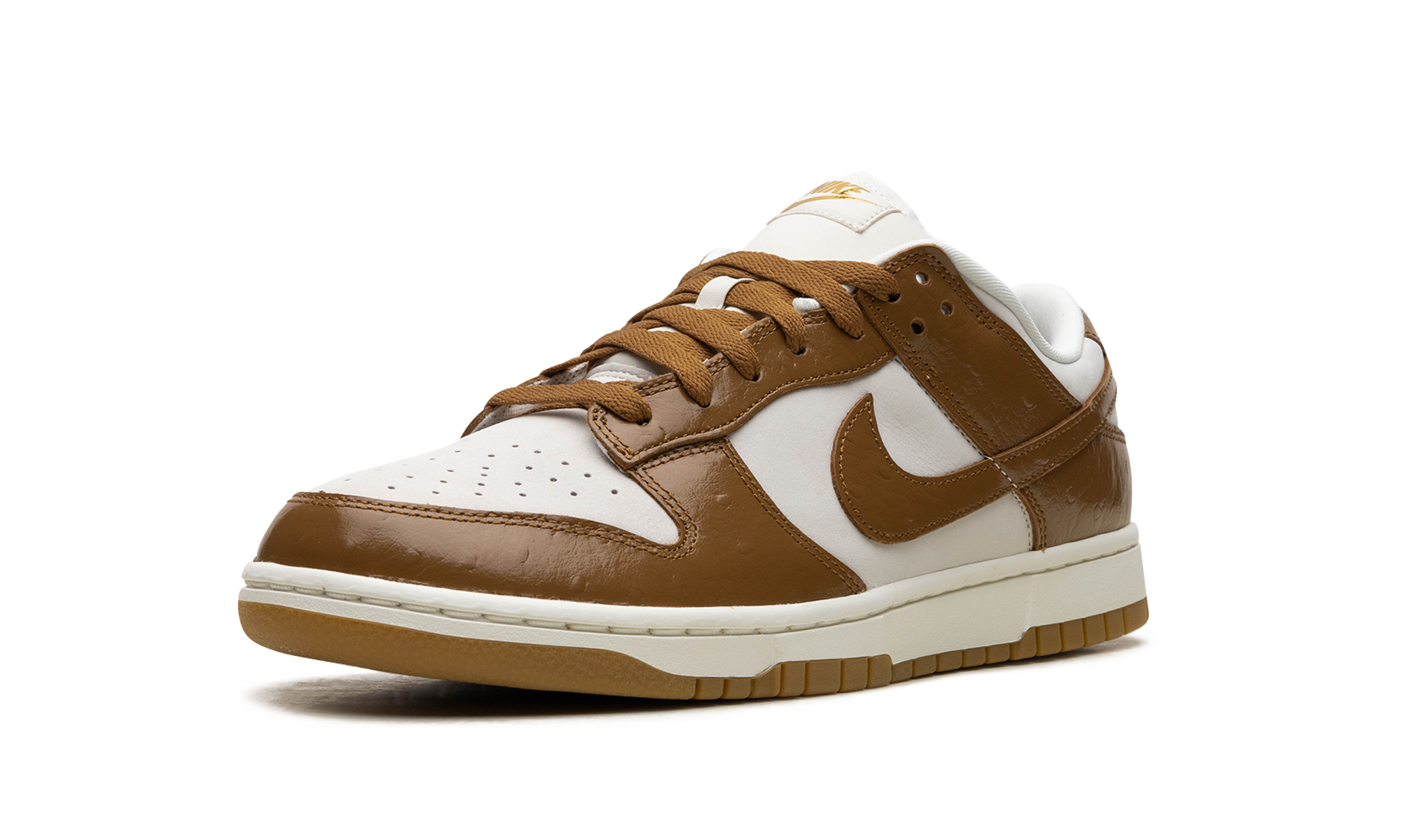 DUNK LOW WMNS "Brown Ostrich" FJ2260 001