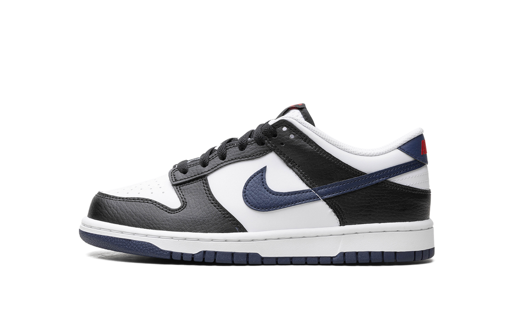 Dunk Low "Black / White / University Red / Midnight Navy" HJ9202 001