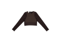 Studio Knit Long-T Crop "Pebble Black" 1WF10263573