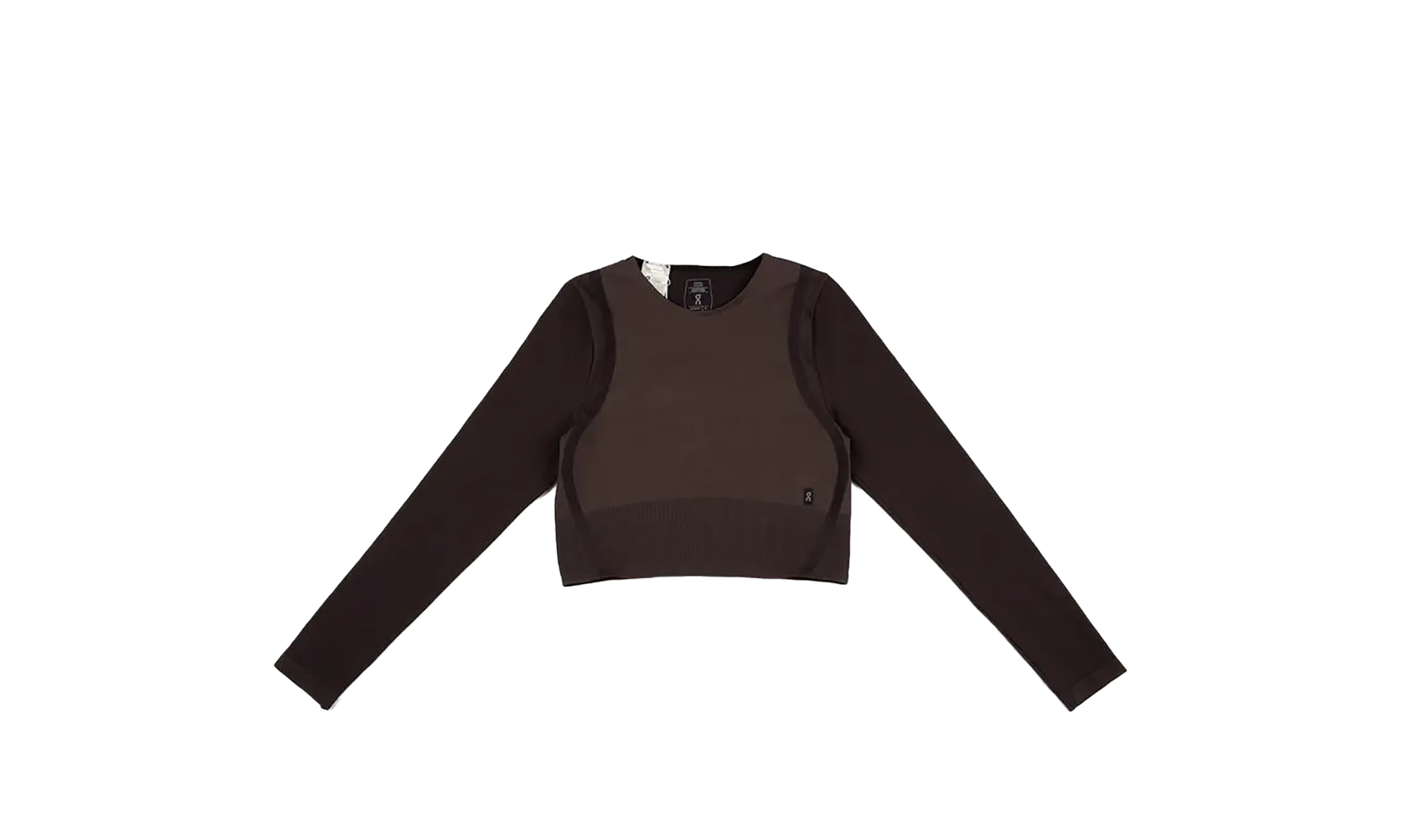Studio Knit Long-T Crop "Pebble Black" 1WF10263573