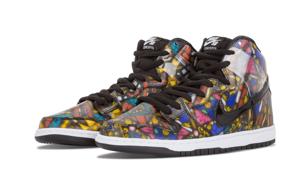 Dunk HI Pro SB "Concepts Stained Glass" 313171 606