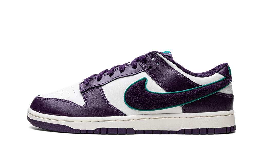 Dunk Low "Chenille Swoosh - Grand Purple" DQ7683 100