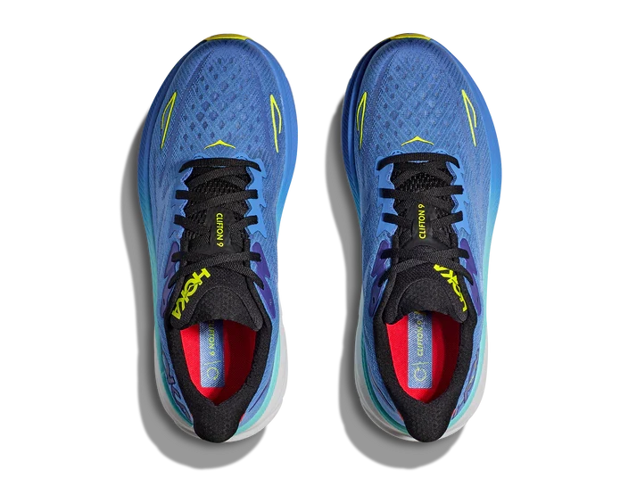 Hoka Mens Clifton 9 - Virtual Blue/Cerise (1127895-VRTL)