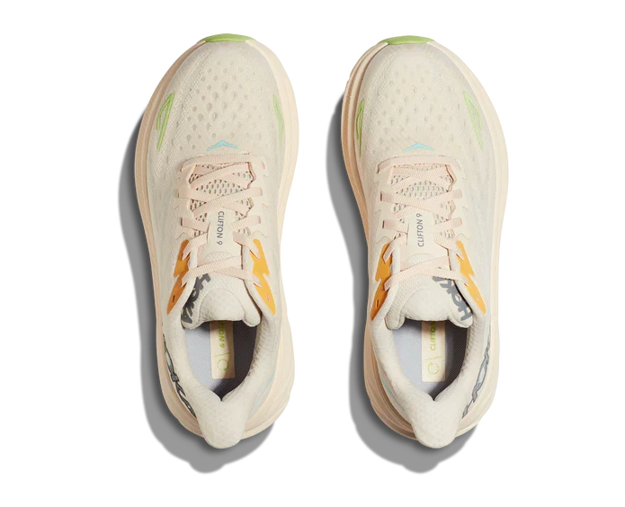 Hoka Womens Clifton 9- Vanilla Astral (1127896-VLS)