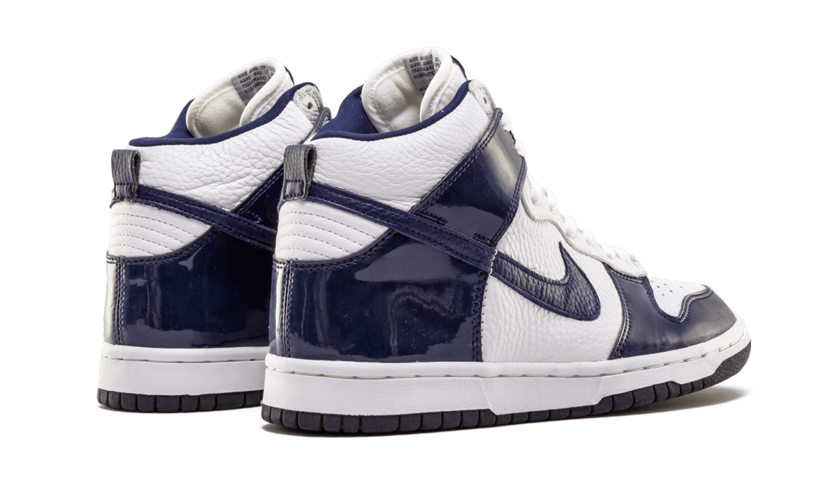 Dunk High "WHITE / MIDNIGHT NAVY" 304093 141