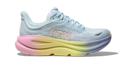 HOKA Women's Bondi 9 - GLIMMERING BLUE / OVERCAST