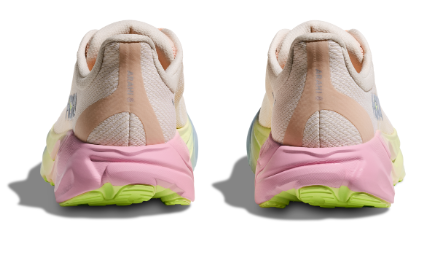 HOKA Women's Arahi 8 - ALABASTER / TANGERINE GLOW (Wide)
