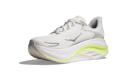 HOKA Men's Skyward X 2- WHITE / NEON YUZU