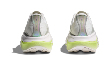 HOKA Men's Skyward X 2- WHITE / NEON YUZU