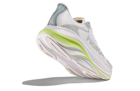 HOKA Women's Skyward X 2 - WHITE / NEON YUZU