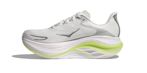 HOKA Women's Skyward X 2 - WHITE / NEON YUZU