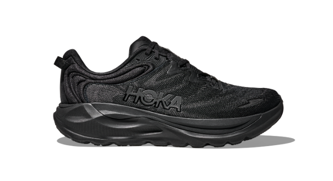 HOKA Men's Gaviota 6 - BLACK / BLACK (Wide)