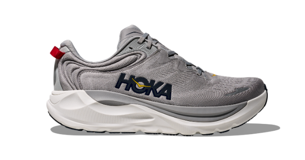 HOKA Men's Gaviota 6 - STELLAR GREY / STARDUST (Extra Wide)