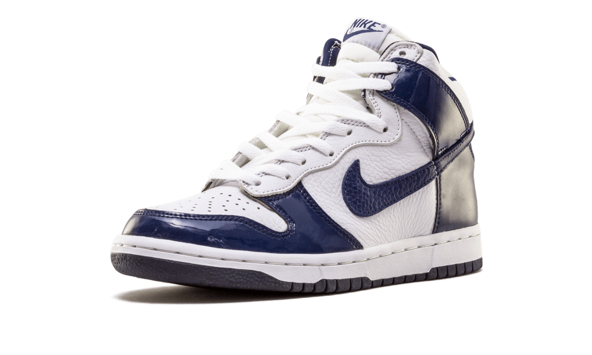 Dunk High "WHITE / MIDNIGHT NAVY" 304093 141