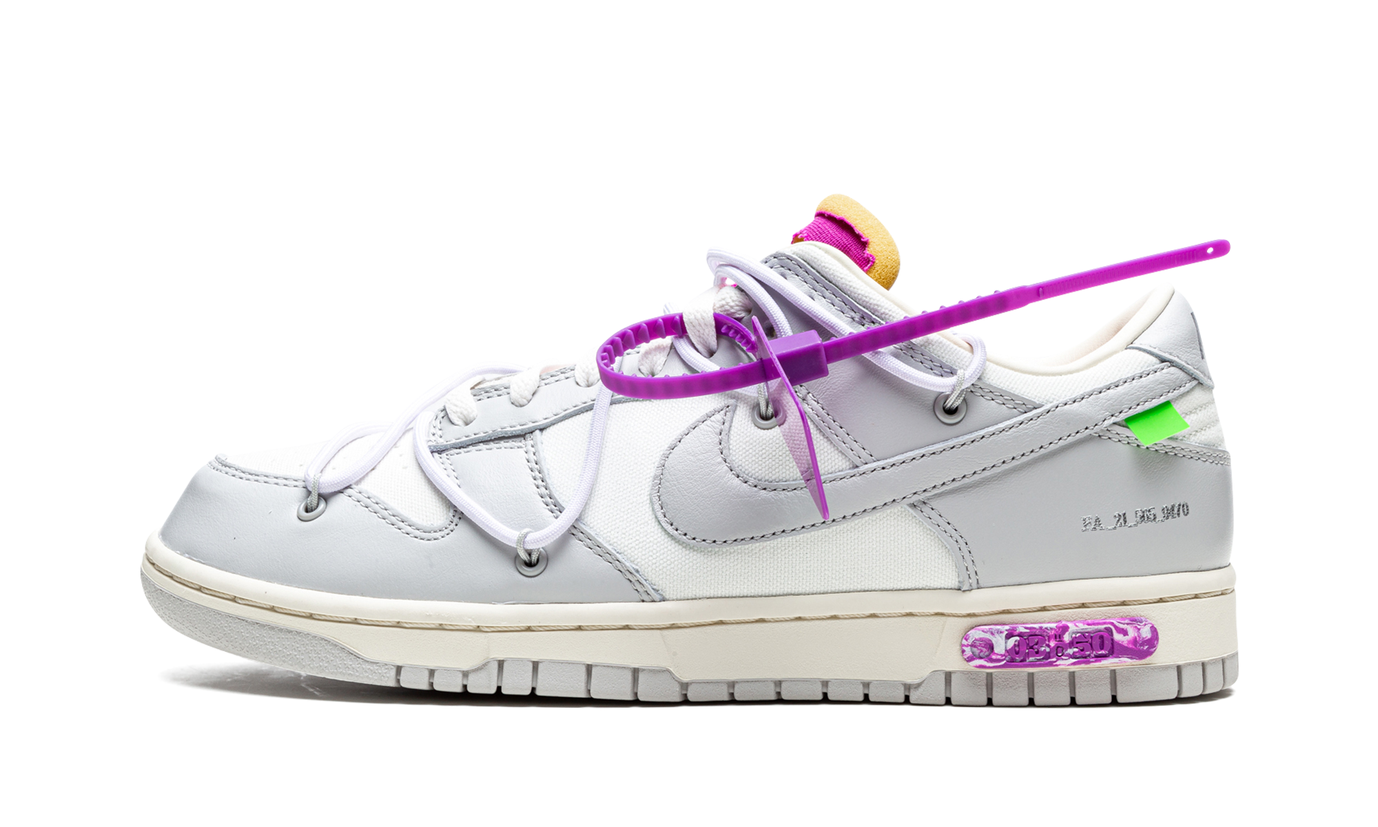 Dunk Low "Off-White - Lot 03" DM1602 118