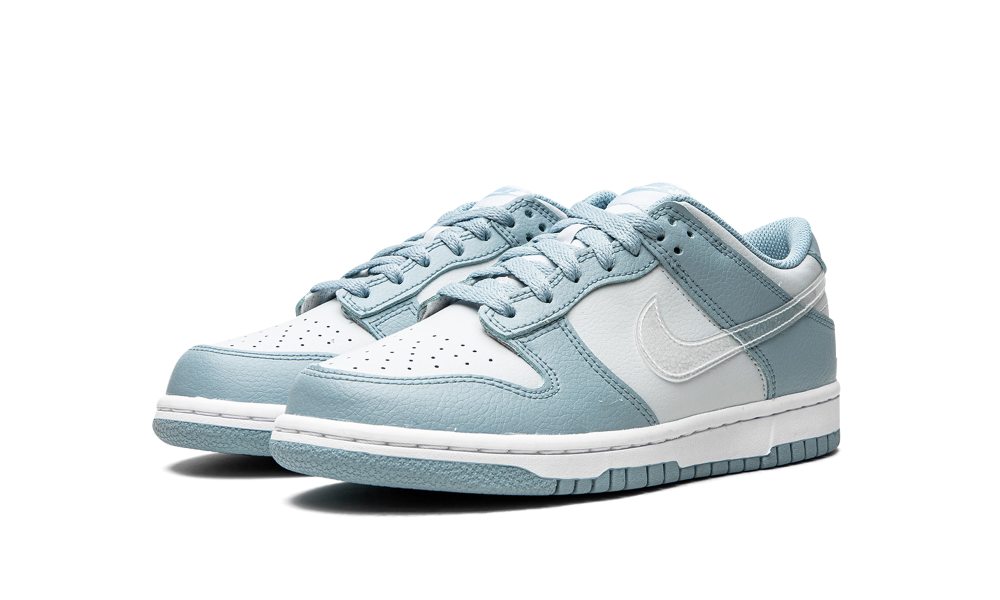 DUNK LOW GS "Clear Swoosh / Blue" DH9765 401