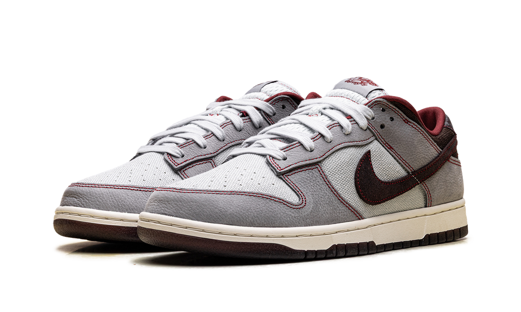 Dunk Low Retro SE "Pure Platinum / Wolf Grey / Team Red / Burgundy Crush" IH1942 001