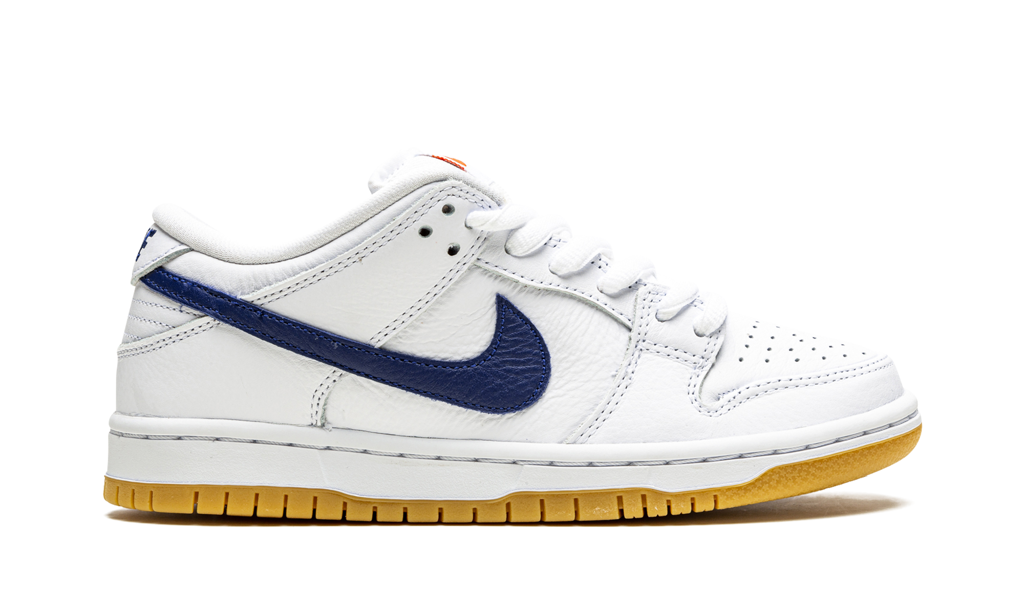 SB Dunk Low Pro Iso "Orange Label - White / Navy" CZ2249 100