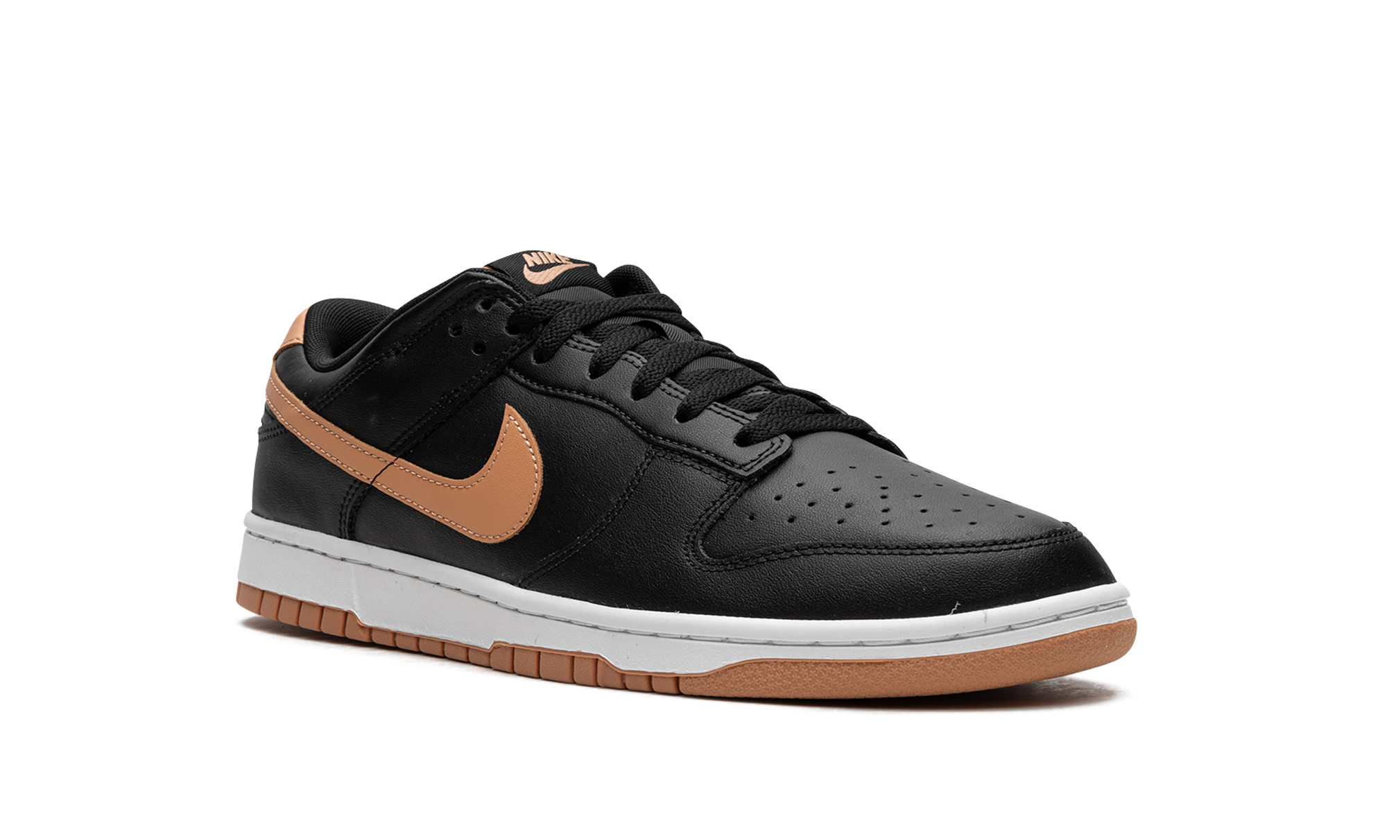 Dunk Low "Black / Amber Brown" DV0831 004