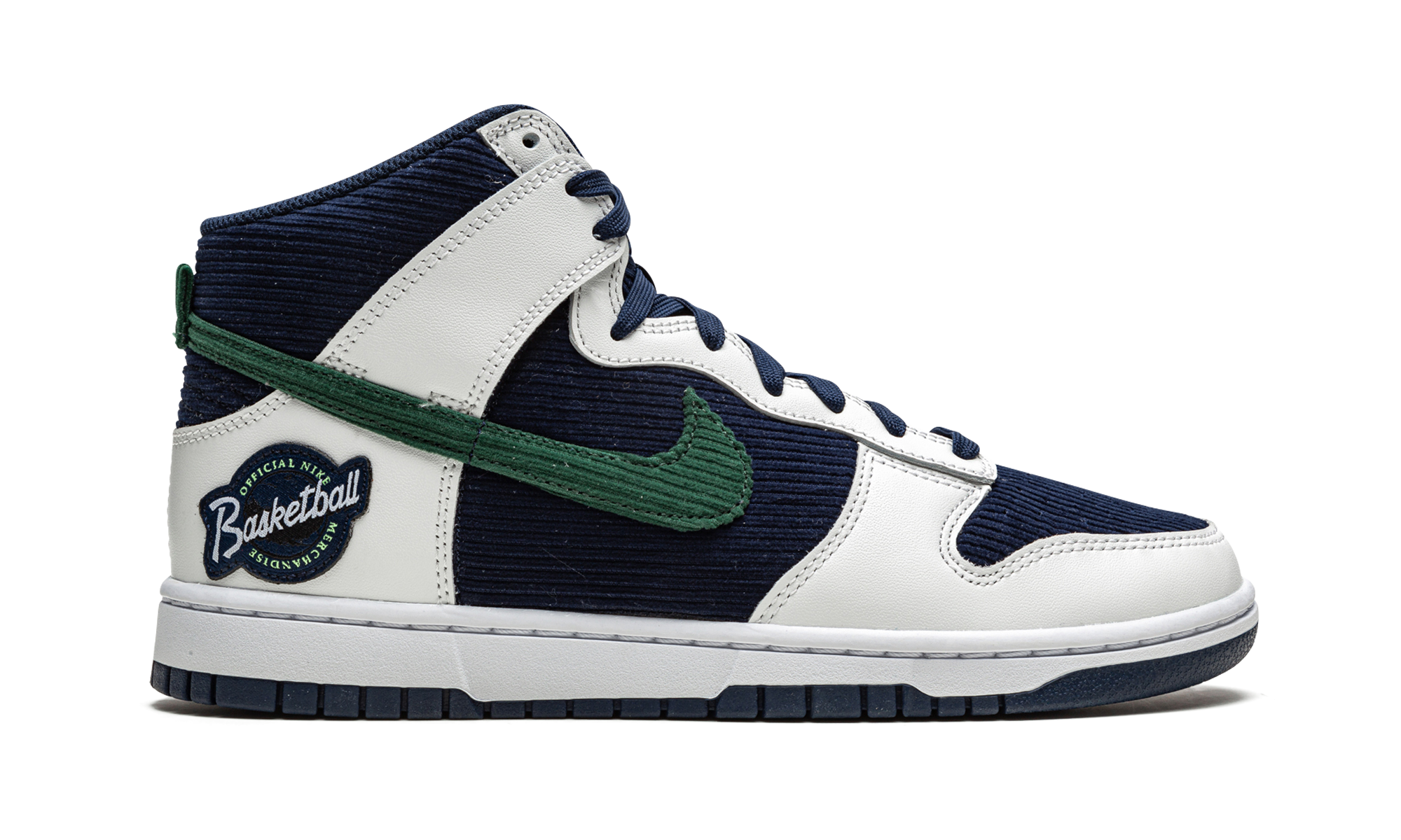 Dunk Hi PRM EMB "Official Basketball Merchandise" DH0953 400