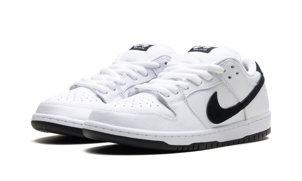 SB Dunk Low "White Black" HF3704 100