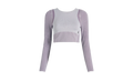 Studio Knit Long-T Crop WMNS "Lilac Cosmos" 1WF10263857