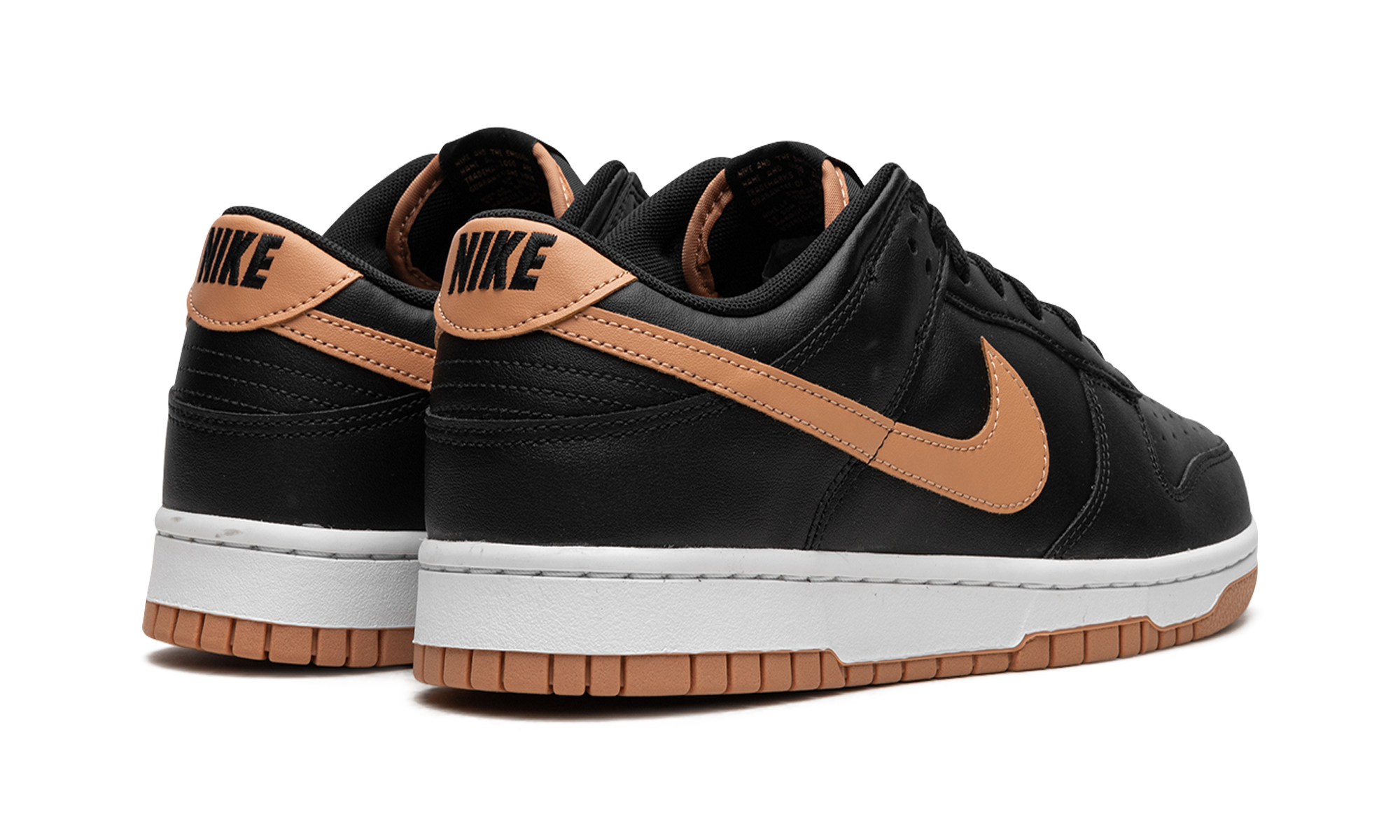 Dunk Low "Black / Amber Brown" DV0831 004