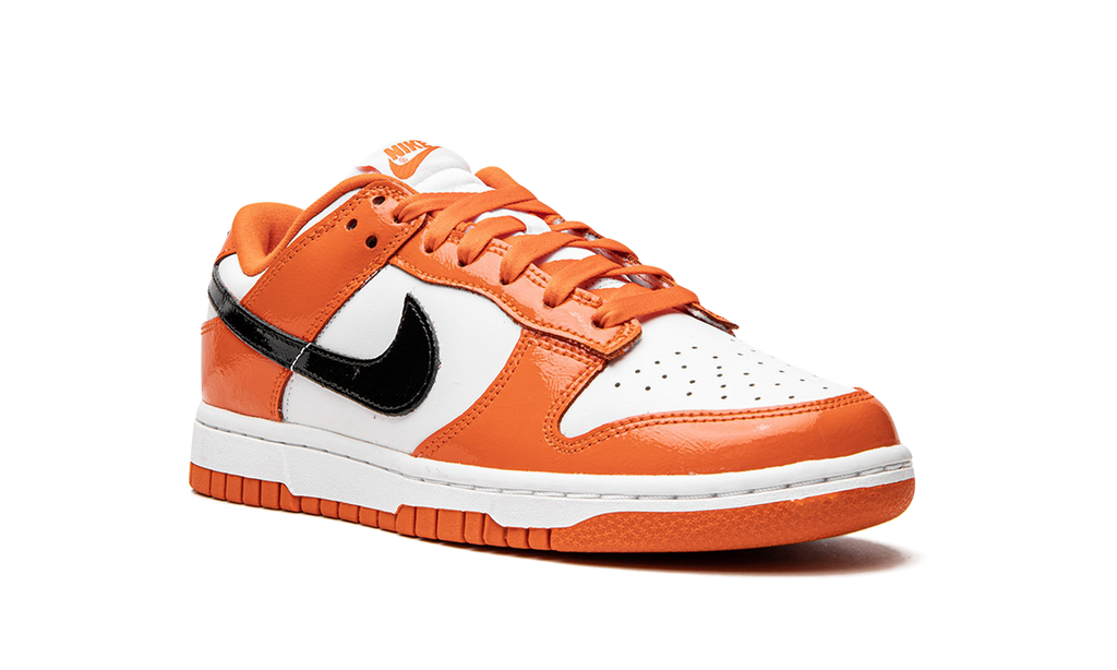 DUNK LO MNS WMNS "Orange / Black Patent Leather" DJ9955 800