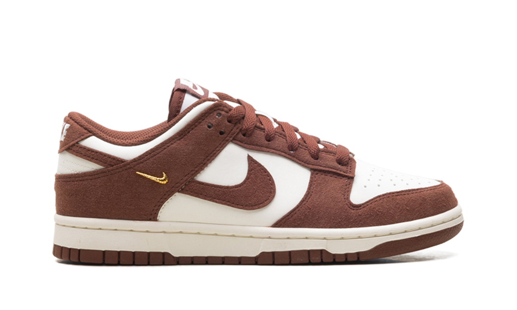 Dunk Low WMNS "Red Sepia Gold Mini Swoosh" IB4417 104