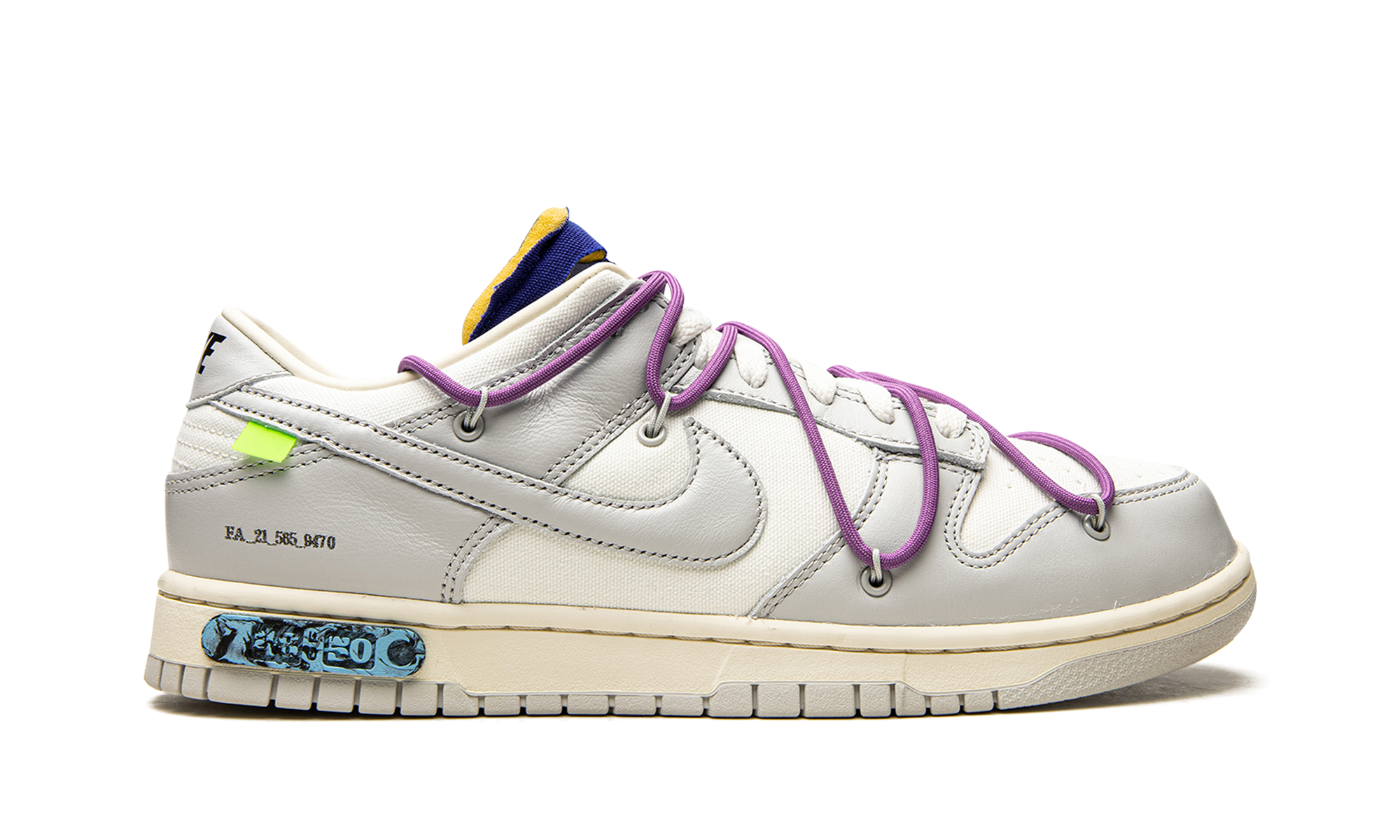 Dunk Low "Off-White - Lot 48" DM1602 107