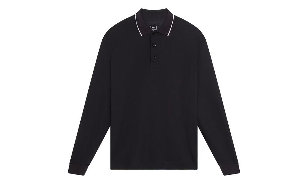 Courtside Long-T Polo "Black" 1MF30500553