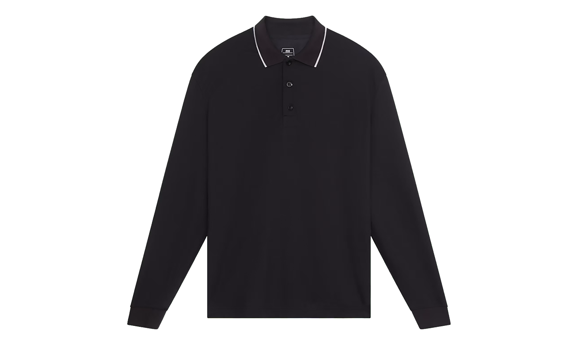 Courtside Long-T Polo "Black" 1MF30500553