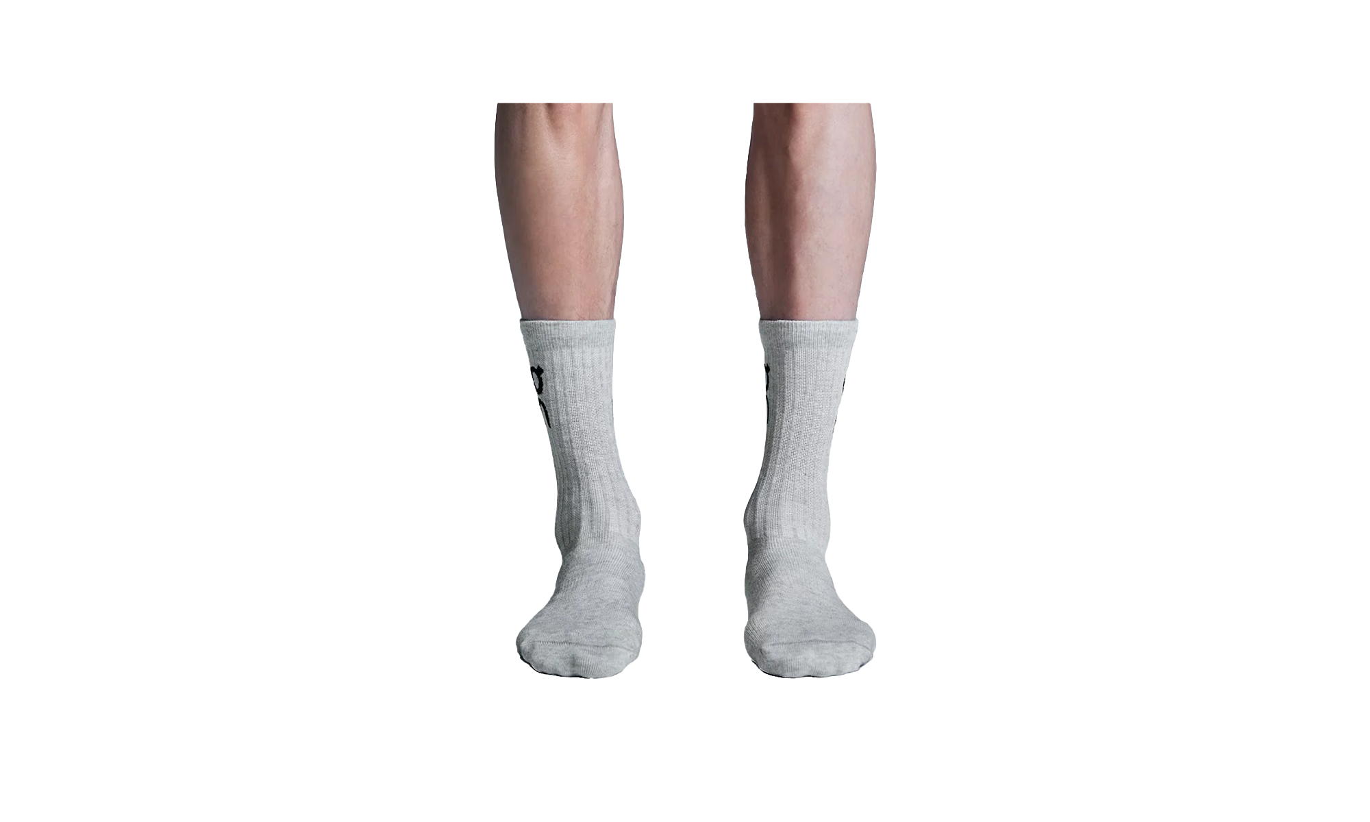 Logo Sock High 3P "Heather Gray" 2UF10311732