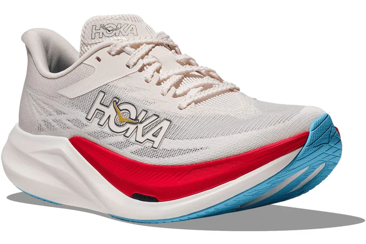 HOKA Unisex Rocket X 3 - ALABASTER / FROST