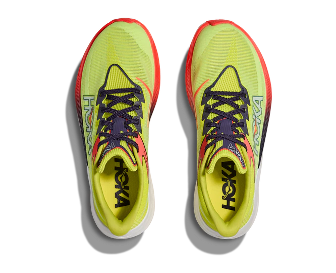 HOKA Unisex Rocket X 3 - NEON YUZU / SQUID INK