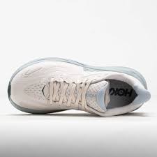 HOKA Women's Clifton 10 - GROUT / MINERAL BLUE (Wide)