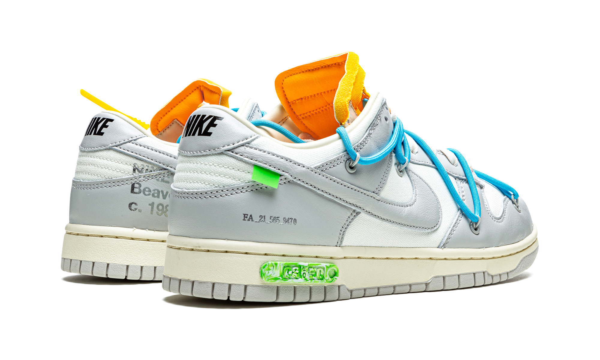 Dunk Low "Off-White - Lot 02" DM1602 115