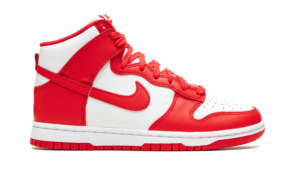 Dunk High "White / University Red" DD1399 106