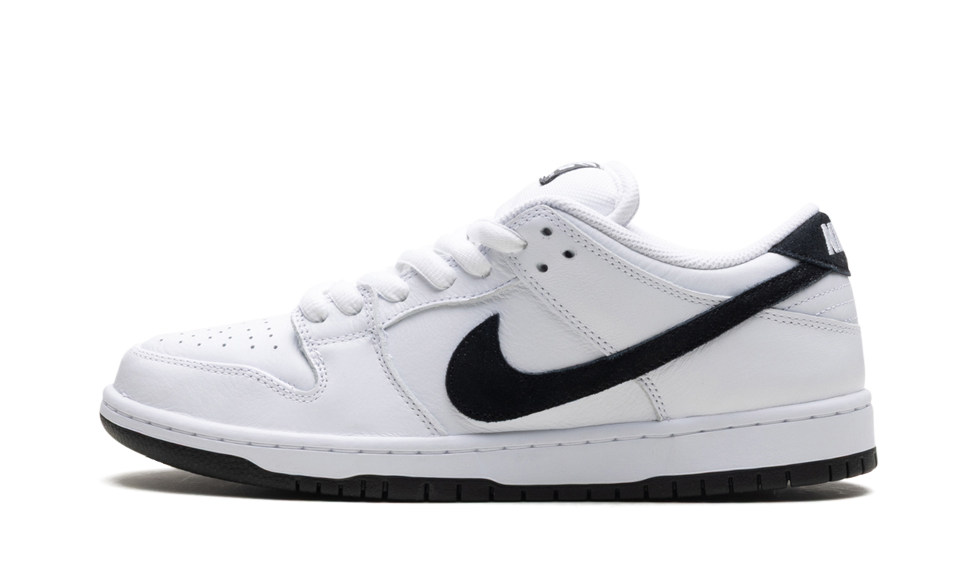 SB Dunk Low "White Black" HF3704 100
