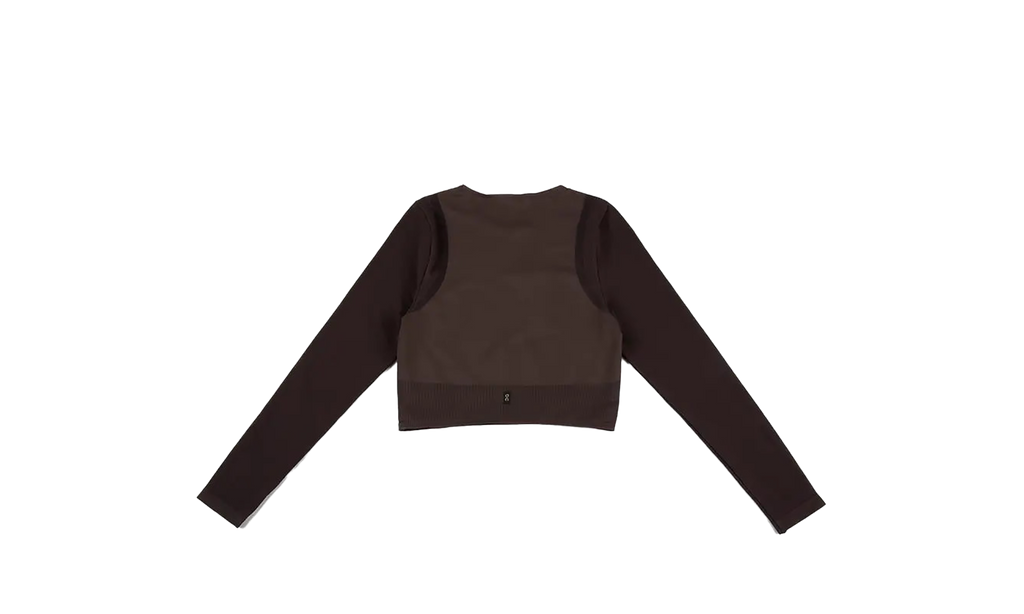 Studio Knit Long-T Crop "Pebble Black" 1WF10263573